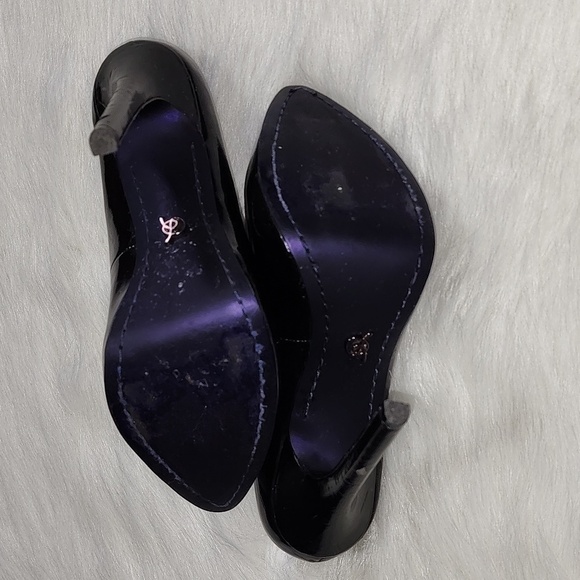 Rachel Roy Patent Leather Black Pumps Size 7 - Picture 6 of 7